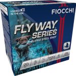 Fiocchi Flyway Series Steel Ammunition 20 Gauge 3" 7/8 oz #4 Non-Toxic Steel Shot
