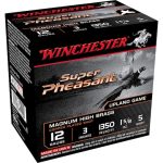 Winchester Super-X Pheasant Ammunition 12 Gauge 3" 1-5/8 oz #5 Shot