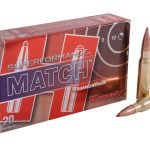 Hornady match ammunition box