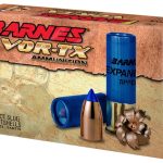 Barnes VOR-TX Ammunition 20 Gauge 250 Grain Expander Polymer Tipped Copper Sabot Slug Lead-Free Box of 5