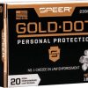 Speer Gold Dot ammunition box
