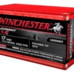 Winchester Varmint Ammunition 17 Hornady Magnum Rimfire (HMR) 15.5 Grain Hornady NTX Lead-Free