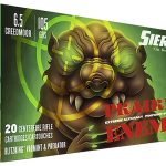 Sierra Prairie Enemy Ammunition 6.5 Creedmoor 105 Grain BlitzKing Polymer Tip Box of 20