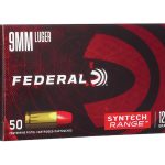 Federal Syntech Range Ammunition 9mm Luger 124 Grain Total Synthetic Jacket