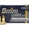 9mm Luger JHP ammunition box