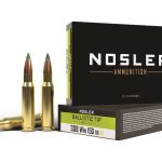 Nosler Ballistic Tip ammunition box