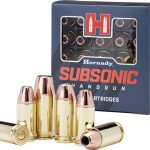 Hornady Subsonic Ammunition 40 S&W 180 Grain XTP Jacketed Hollow Point Box of 20