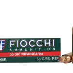 22-250 Remington ammunition box