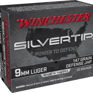 Winchester 9mm Luger SilverTip ammo