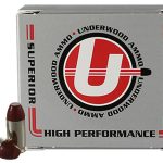 Underwood Ammunition 380 ACP +P 100 Grain Lead Flat Nose Box of 20