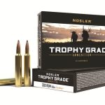 Nosler Trophy Grade Ammunition 300 Remington Ultra Magnum 165 Grain Partition Box of 20