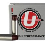 Underwood Ammunition 38 Special +P 158 Grain Lead Semi-Wadcutter Hollow Point Gas Check Box of 20