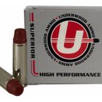 Underwood Ammunition 38 Special 158 Grain Lead Semi-Wadcutter Hollow Point Gas Check Box of 20