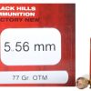 5.56 mm ammunition rounds