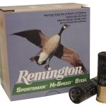 Remington Sportsman Hi-Speed Ammunition 12 Gauge 2-3/4" 1-1/8 oz #4 Non-Toxic Steel Shot