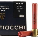 Fiocchi High Velocity Ammunition 410 Bore 3" 11/16 oz #8 Shot Box of 25