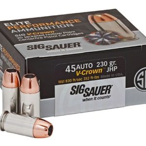 Sig Sauer 45 Auto ammo