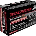 Winchester Varmint High Velocity Ammunition 17 Winchester Super Magnum 20 Grain Hornady V-MAX
