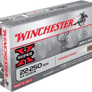 Winchester 22-250 ammunition box