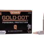 Speer Gold Dot Ammunition 223 Remington 55 Grain Gold Dot Bonded Soft Point Box of 20