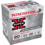 Winchester Super-X Heavy Game Load Ammunition 20 Gauge 2-3/4" 1 oz #6 Shot