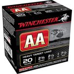 Winchester AA Heavy Target Ammunition 20 Gauge 2-3/4" 1 oz