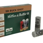 Sellier & Bellot Ammunition 12 Gauge 2-3/4" 00 Buckshot 12 Pellets
