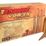 Barnes VOR-TX Ammunition 338 Lapua Magnum 280 Grain LRX Polymer Tipped Boat Tail Lead-Free Box of 20