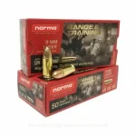 Norma Range & Training Ammunition 9mm Luger 124 Grain Full Metal Jacket