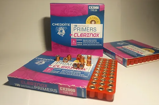 Cheddite-Clerinox-CX2000-Primers Cheddite Clerinox CX2000 Primers