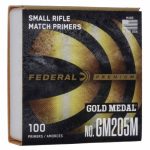 Federal Premium Gold Medal Small Rifle Match Primers #205M