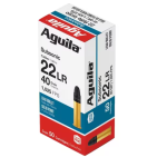 Aguila Subsonic 22LR Ammo 40 Grain Round Nose