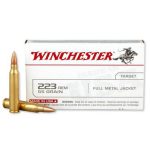 Winchester USA Ammunition 223 Remington 55 Grain Full Metal Jacket