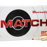 Hornady Match Ammunition 224 Valkyrie 88 Grain ELD Match Box of 20