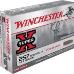 Winchester Super-X Ammunition 257 Roberts +P 117 Grain Power-Point Box of 20