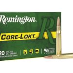 Remington Core-Lokt Ammunition 280 Remington 150 Grain Core-Lokt Pointed Soft Point Box of 20