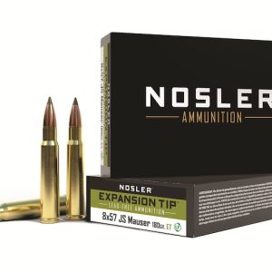 Nosler 8x57 JS Mauser ammunition