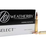 Weatherby Select Ammunition 300 Weatherby Magnum 165 Grain Jacketed Soft Point Box of 20