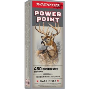 450 Bushmaster deer cartridges