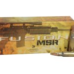 Federal Fusion MSR Ammunition 6.8mm Remington SPC 115 Grain Bonded Spitzer Boat Tail Box of 20