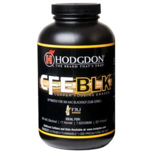Hodgdon CFE BLK powder container