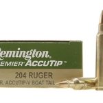 Remington Premier Varmint Ammunition 204 Ruger 32 Grain AccuTip Box of 20