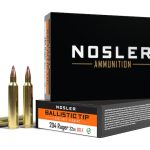 Nosler BT Varmint Ammunition 204 Ruger 32 Grain Ballistic Tip Varmint Lead-Free Box of 20