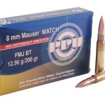 Prvi Partizan Match Ammunition 8x57mm JS Mauser (8mm Mauser) 200 Grain Full Metal Jacket Box of 20