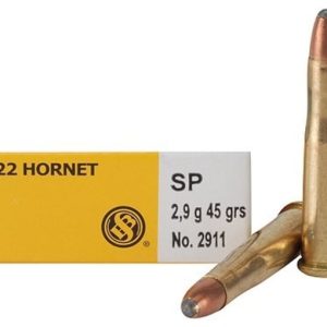 22 Hornet ammunition box