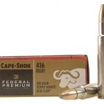 Federal Premium Safari Ammunition 416 Rigby 400 Grain Trophy Bonded Bear Claw Box of 20