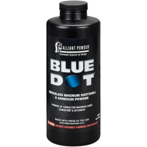 Blue Dot powder container