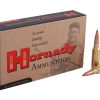 Hornady ammunition box and bullets