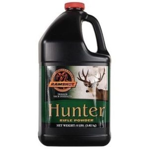 Hunter rifle powder container