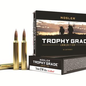 Nosler Trophy Grade ammunition box